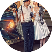 Вечеринка в стиле чикагских гангстеров