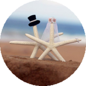 Свадьба в морском стиле